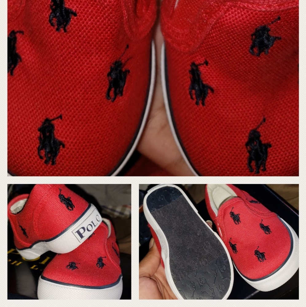 New woT: Toddler size 5c Polo Slip ons!